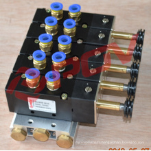 Double coil control air solenoid valve